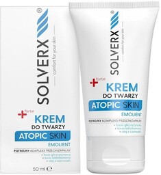 SOLVERX Atopic Skin Krem do twarzy - emolient
