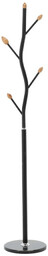 Aldotrade Wieszak stojący BUNGUND 170 cm, czarny