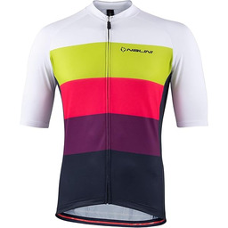 Nalini 03372705200C000.10 CARASCO męska bluza fuksja/fioletowa/żółta/biała/niebieska, XXL