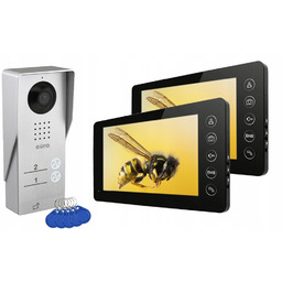 Wideo Domofon Video Domofon 2 Rodzinny Dwurodzinny