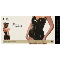 Gorset Black Amber Corset Black XL Guilty Pleasure