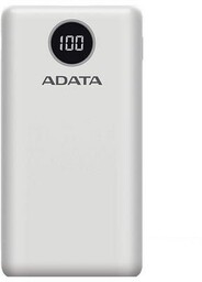 ADATA POWER BANK USB 20000MAH WHITE/AP20000QCD-DGT-CWH