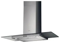 Elica Flat Glass IX/A/90 Srebrny Okap kominowy