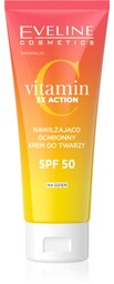 Eveline Vitamin C 3x Action, nawilżająco-ochronny krem