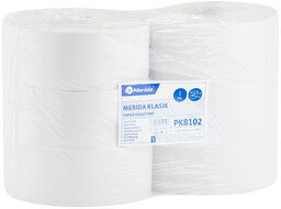 Papier toaletowy Merida Klasik 6 rolek 1 warstwa