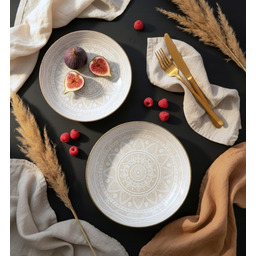 Lubiana Boss Kerajet 207KJ Serwis Obiadowy 6/18 El