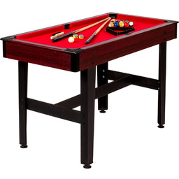 BRĄZOWY STÓŁ BILARDOWY 4 FT POOL BILARD +AKCESORIA
