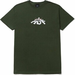 t-shirt męski HUF SNOWMAN TEE Forest Green