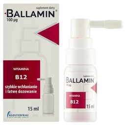 Ballamin 100 g aerozol doustny, 15ml