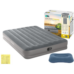 Materac Dmuchany Dwuosobowy 152x203x30 Intex 64114 z Pompką