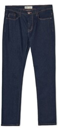 Cropp - Ciemnoniebieskie jeansy slim - Niebieski