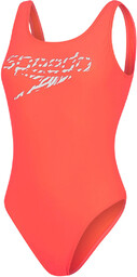 Strój kąpielowy jednoczęściowy damski Speedo Logo Deep U-Back