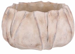 Betonowa osłonka na doniczkę L, szara, 30 x