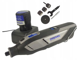 Dremel 8240 narzędzie wielofunkcyjne szlifierka aku ładowarka +5