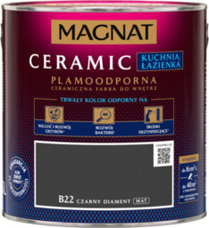 Farba ceramiczna MAGNAT KitchenBathroom czarny diament B22 2,5