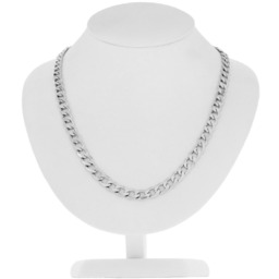 Srebrny łańcuszek pełny Pancerka 60 cm pr. 925