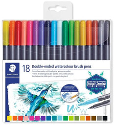 Flamastry Staedtler Design Journey dwustronne brush pen