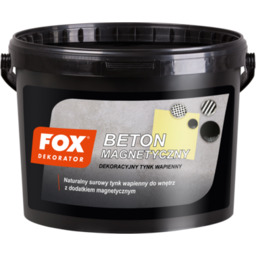 Tynk dekoracyjny Beton Magnetyczny 5 kg FOX Dekorator
