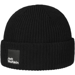 Czapka Beanie Pergamon Polylana by Jack Wolfskin, czarny,
