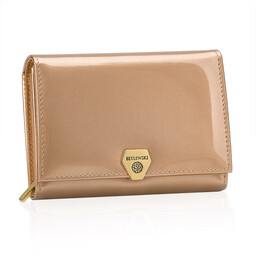 Portfel damski BETLEWSKI BPD-VS-11 ZŁOTY