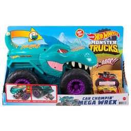 Hot Wheels Samochód Monster Trucks Pożeracz Aut Mega