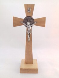krzyż stojący Benedyktyński 19,5 cm (celtycki)
