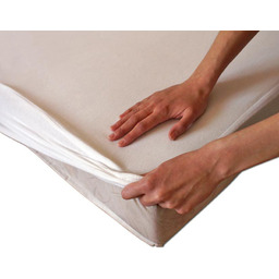 Darymex Ochronne prześcieradło z gumką 80x200 białe 01