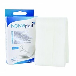 ZARYS NONVIplast-8cm x 5m Plaster włókninowy z opatrunkiem