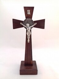 krzyż stojący Benedyktyński 19,5 cm (celtycki)