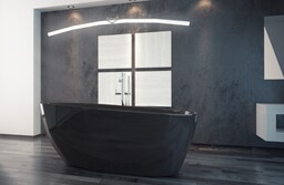 Wanna z konglomeratu + klik-klak chrom Goya 160