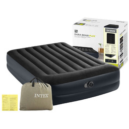 Materac Dmuchany Dwuosobowy 152x203x42 Intex 64124ND z Pompką