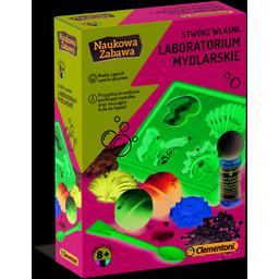 Clementoni, zabawka edukacyjna Laboratorium mydlarskie