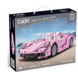 Klocki plastikowe Cada Make Kabriolet Pink Holiday