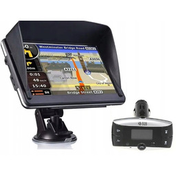Nawigacja Samochodowa Gps 7' 16GB Truck Ciężarówka transmiter