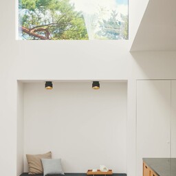 Nordlux Downlight Torone, metalowy, czarny, uchylny
