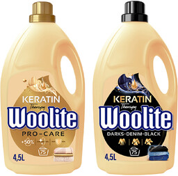 Zestaw Woolite Płyn żel do Prania 4,5L *2