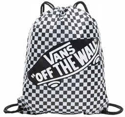worek sportowy VANS BENCHED BAG Black/White Checkerboard