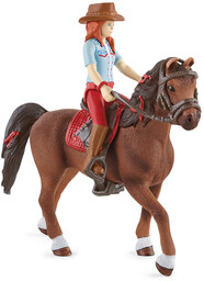 Schleich 42539 Rudowłosa Hannah z ruchomymi stawami