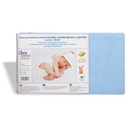 Libra-Babies Prześcieradło nieprzemakalne 120x60cm niebieskie -> Odbiór
