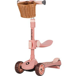 LIONELO Hulajnoga dla dzieci Franky Różowy