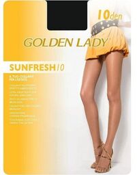 Rajstopy transparentne Golden lady czarne Sunfresh 10den