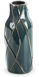 EUROFIRANY Wazon Teo 13 x 30 cm Turkusowy