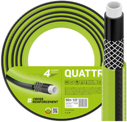 Cellfast Wąż ogrodowy 1/2" 50m Quattro 10-063