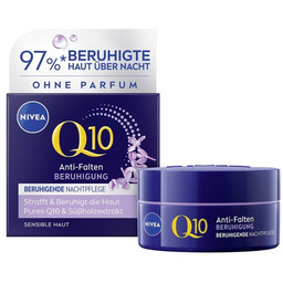 Nivea Q10 Ukojenie przeciwzmarszczkowy łagodzący Krem na noc