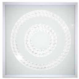 Plafon LUX 29X29 16W LED 6500K biały podwójny