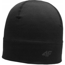 4F CZAPKA DAMSKA 4F TERMOAKTYWNA CZARNA SZYBKOSCHNĄCA