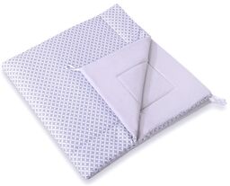 Dwustronna mata do tipi- mini-rozeta szara