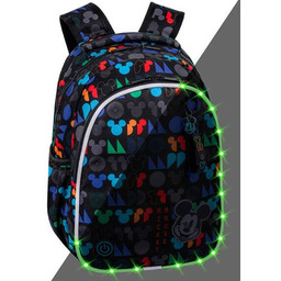 Plecak 2-komorowy Coolpack Jimmy Led Disney Core Mickey