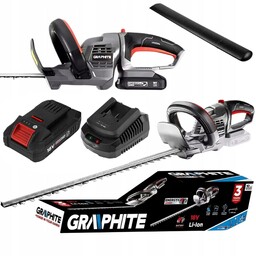 Nożyce do Żywopłotu Akumulatorowe Zestaw Bateria 4Ah Ładowarka