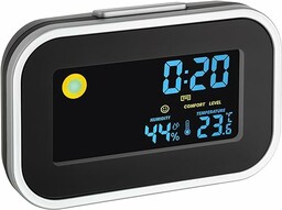 TFA Dostmann 60.2015 budzik cyfrowy z klimatem